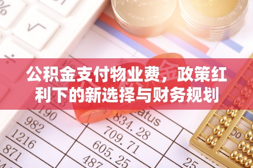 克山公积金支付物业费，政策红利下的新选择与财务规划