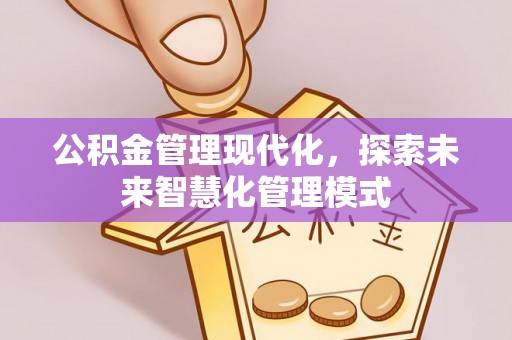 克山公积金管理现代化，探索未来智慧化管理模式