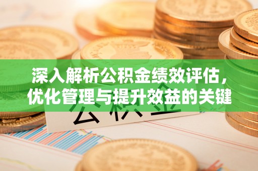 克山深入解析公积金绩效评估，优化管理与提升效益的关键路径